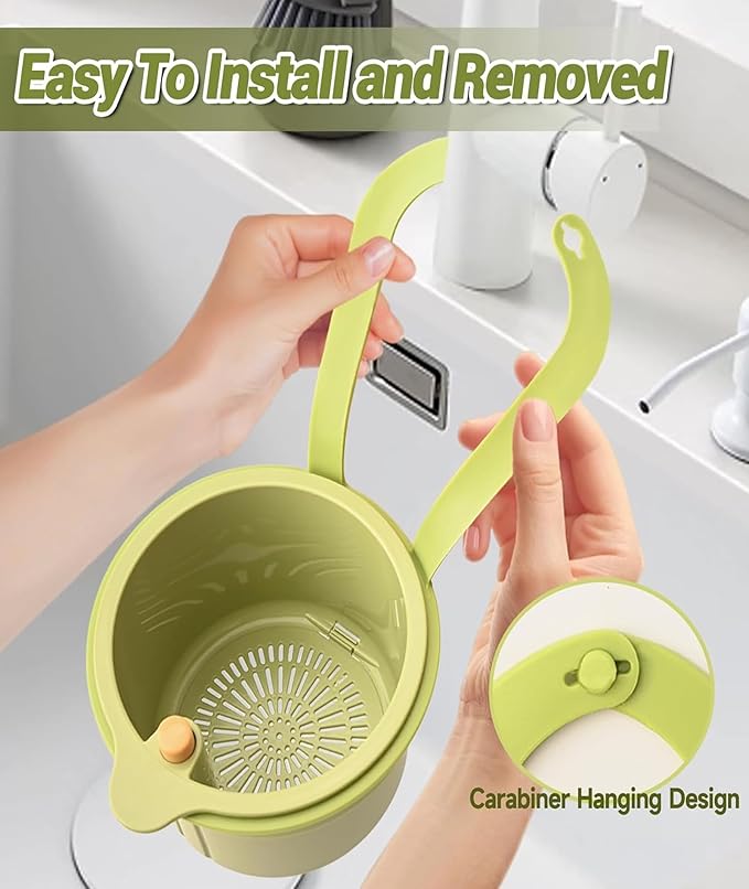 Kitchen Sink Drain Basket, Durable Sink Drain Filter(random color) pack of 2 - CL-RI-3650