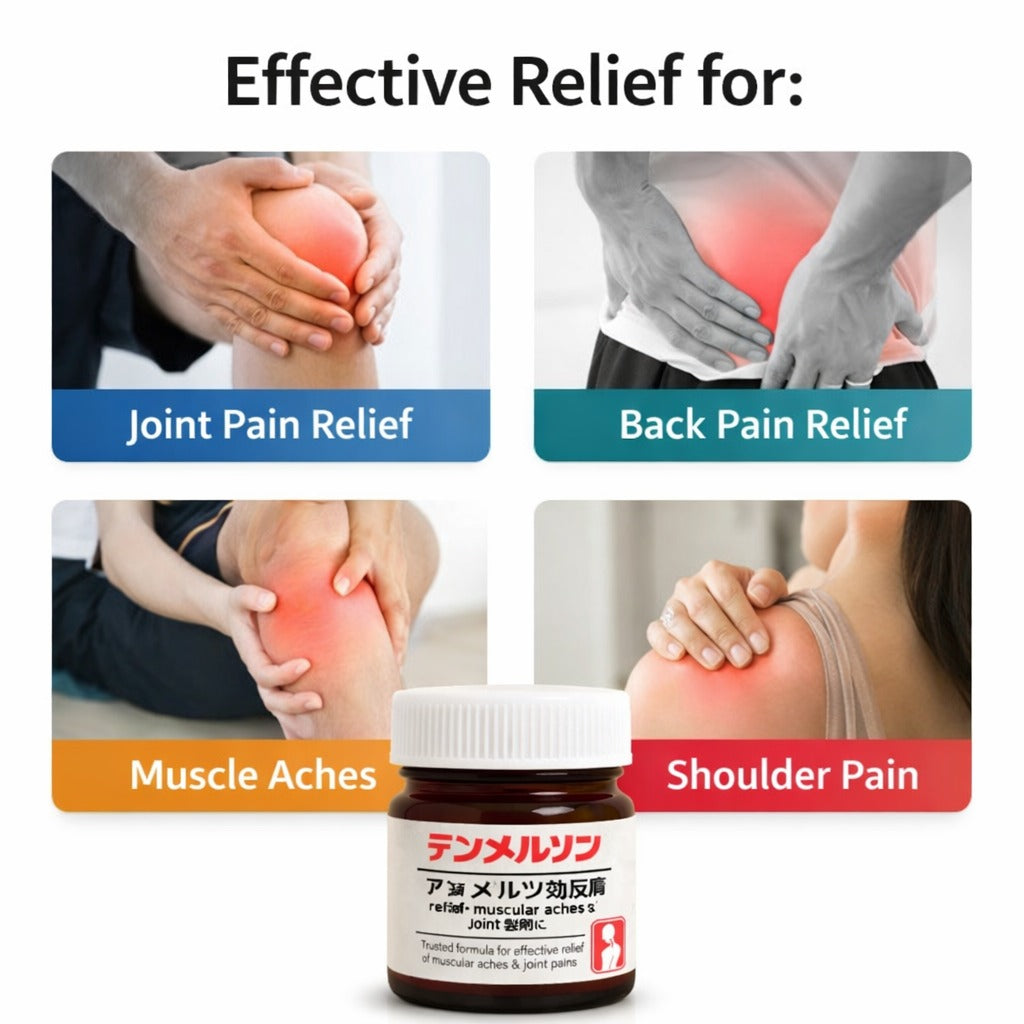 Japanese Formula Soothing Massage Gel for Joint & Muscle Pain Relief (Pack of 2)