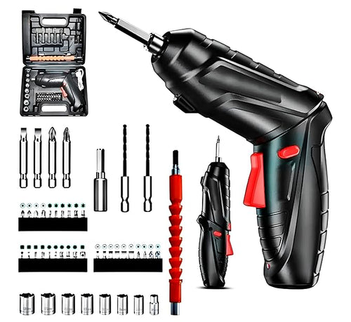 46 Pcs Rechargeable Powerful Cordless Screwdriver With Drill Machine (HT20)